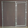 Chain Link Zaun Portable Panels, Kettenglied Temporäre Zaun, temporäre Kette Link Zaun, verzinkte Kette Link Fechten